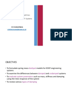 Lecture 2 - ME2617 Free Motion of Damped Systems