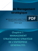 Cours Management stratégie partie I