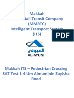 Makkah ITS – Pedestrian Crossing SAT