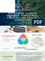 Sustaining Climate-Impacted Terrestrial, Coastal, and Aquatic Ecosystems