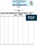 Drug Study Format