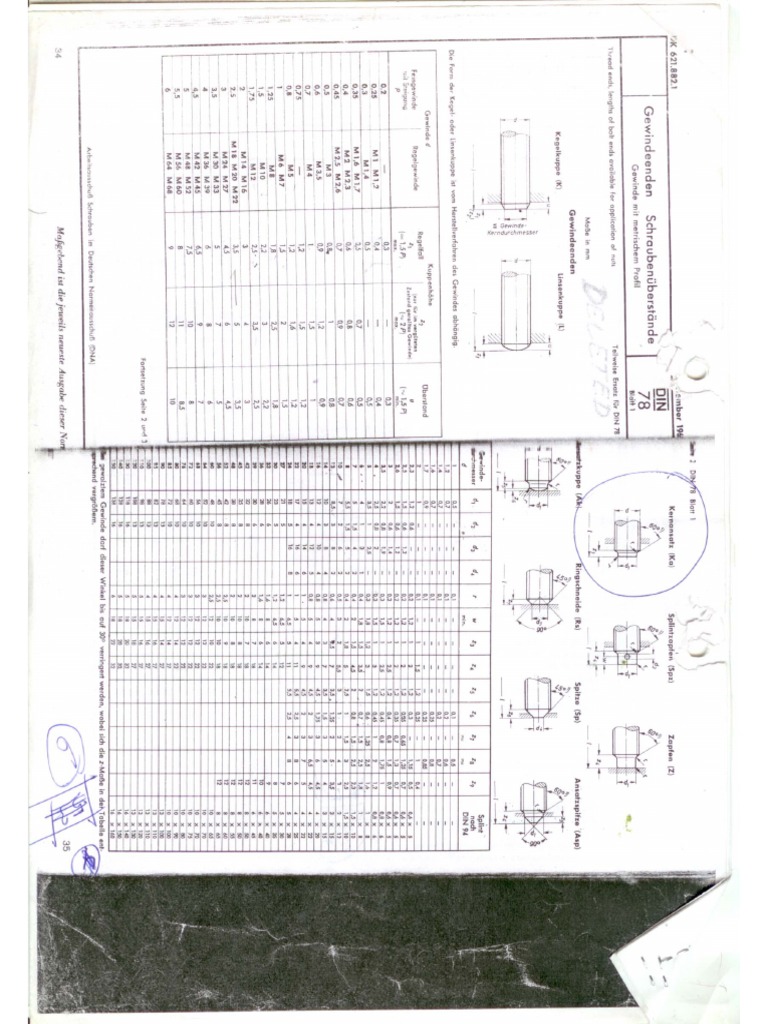 Din 78 | PDF