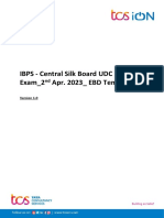 EBD CSB Exam 2nd April 2023