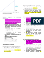 Conceptual Framework and Accounting Standards - Chapter 4 - Notes