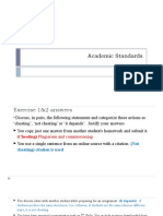 Lecture 3.1 Academic Standards