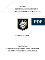 Buku Penilaian TK