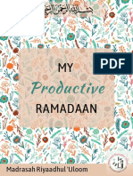 MY Ramadaan: Productive