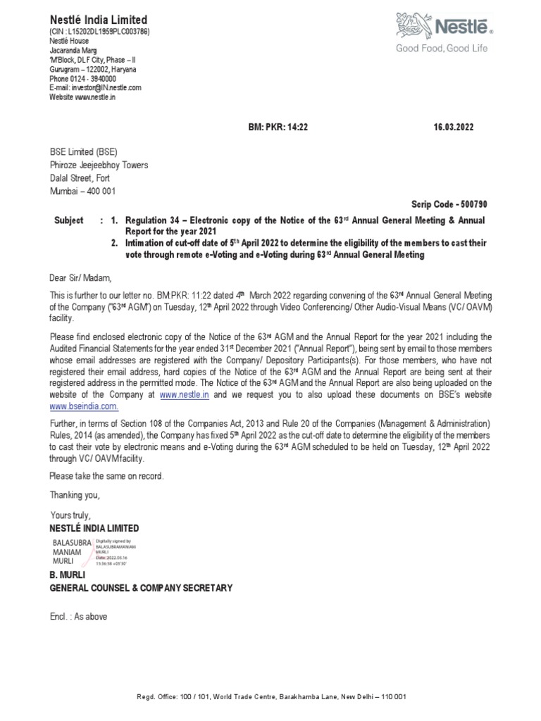 NESTLE INDIA ANNUAL REPORT 2024 25 PDF FREE DOWNLOAD visual data 7