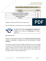 Economia Do Trabalho P/ AFT Teoria e Exercícios Comentados Prof. Jeronymo Marcondes - Aula 07