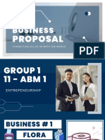 Group 1 Business Proposal