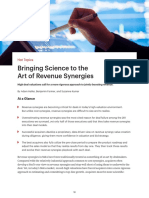 Bringing Science To The Art of Revenue Synergies