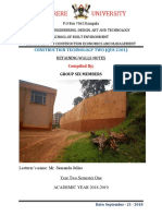 Makerere University: Construction Technology Two (Qus 2101)