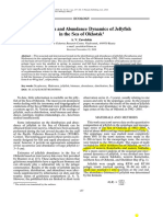 Zavolokin - 2010 - Distribution and Abundance Dynamics of Jellyfish in The Sea of Okhotsk