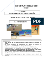 Licenciatura en Educación Física: Cátedra: Entrenamiento Y Planificación