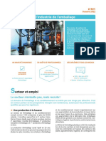 Les Métiers de L'industrie de L'emballage: Ecteur Et Emploi