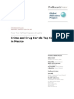 Pew Report On Crime and Drug Cartels