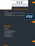 SWE3001 - Operating Systems
