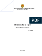 Protocol Clinic Naţional Hypospadia La Copil"