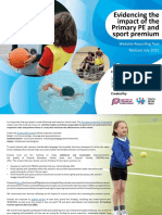 Sports Premium Statement 2021 22