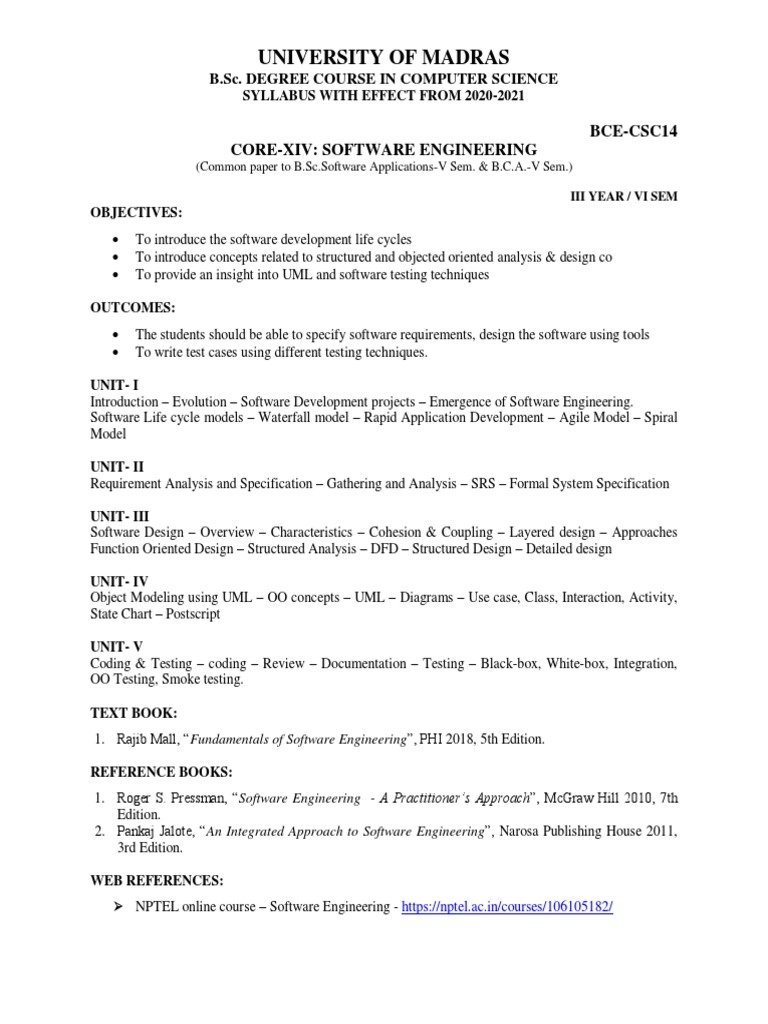 Software Engineering | PDF | Software Testing | Method (Computer