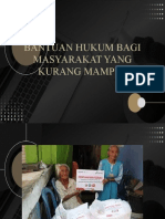 BANTUAN HUKUM UNTUK MASYARAKAT KURANG MAMPU