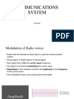 Communications System: A2 Level