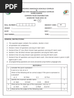 Sample Paper 1 For Solving