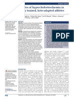 Paradox of Hypercholesterolaemia in Highly Trained, Keto-Adapted Athletes