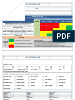 Risk assessment of construction project