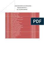 HRM 2B Marketing Management Per Batch Midterm Exam