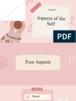 Lesson 3: Aspects of The Self