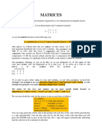 Matrices: A Matrix (C (2, 4, 3, 1, 5, 7), Nrow 2, Ncol 3, Byrow TRUE)