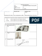 Daftar Tilik (DT) : No. Nama Alat Dan Jumlah Keterangan Gambar