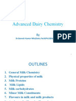 Advanced Dairy Chemistry: DR - Ganesh Kumar MSC (Dairy Tech) PH.D (Dairy Tech)