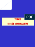 Tema 22 Sección I: Espiroquetas