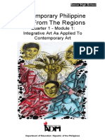 Contemporary Philippine Arts From The Regions: Quarter 1 - Module 1: Integrative Art As Applied To Contemporary Art