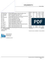 Orçamento de ferramentas e equipamentos para oficina mecânica