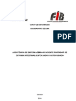 Monografia - Assistência de Enfermagem Ao Paciente Portador de Ostomia Intestinal - Enfocando o Autocuidado