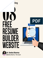 Free Resume Builder Website: #Resumebuilding