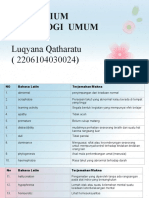 Glosarium Psikologi Umum: Luqyana Qatharatu (2206104030024)