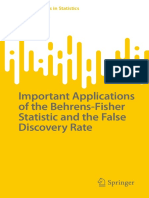 Important Applications of The Behrens-Fisher Statistic and The False Discovery Rate