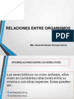 7 y 8 Interrelaciones Entre Organismos