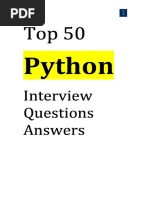 Python Interview Preparation