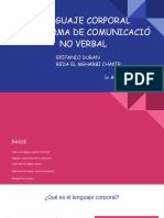 Lenguaje Corporal Una Forma de Comunicació No Verbal: Epifanio Duran Reda El Mgharbi Chakir 1R Automoción