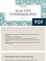 Reactive Intermediates: Nimra Akmal