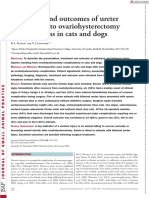 J of Small Animal Practice - 2020 - Plater - Treatment and Outcomes of Ureter Injuries Due To Ovariohysterectomy