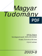 Tudomány Magyar: Etológia