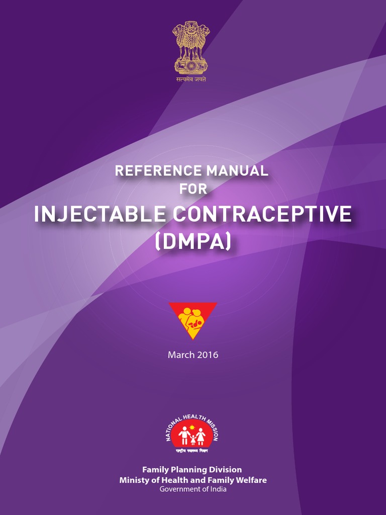 DMPA Injectable Contraceptive Manual | PDF | Family Planning | Birth ...