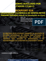 ME72A - 007 - CHECKPOINT 02A - ENGRENAGEM CILÍNDRICA DE DENTES RETOS PARAMETRIZADA (Método Do Odontógrafo de Grant)