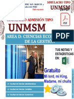 Area D Unmsm Simulacro